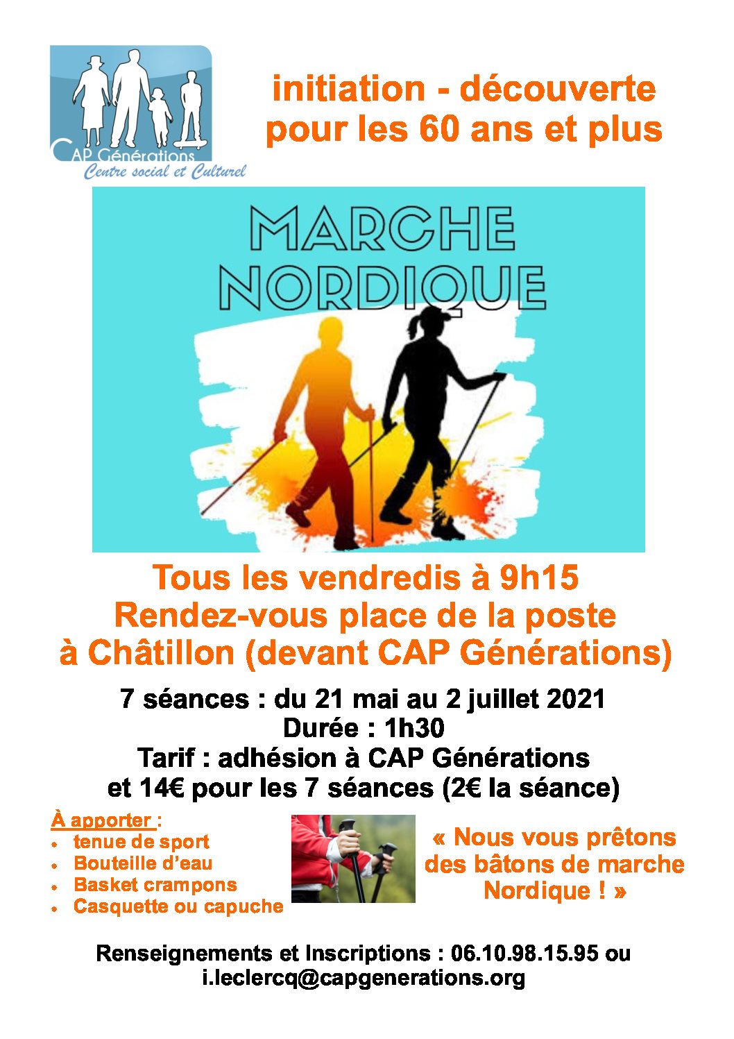 Initiation Marche Nordique !