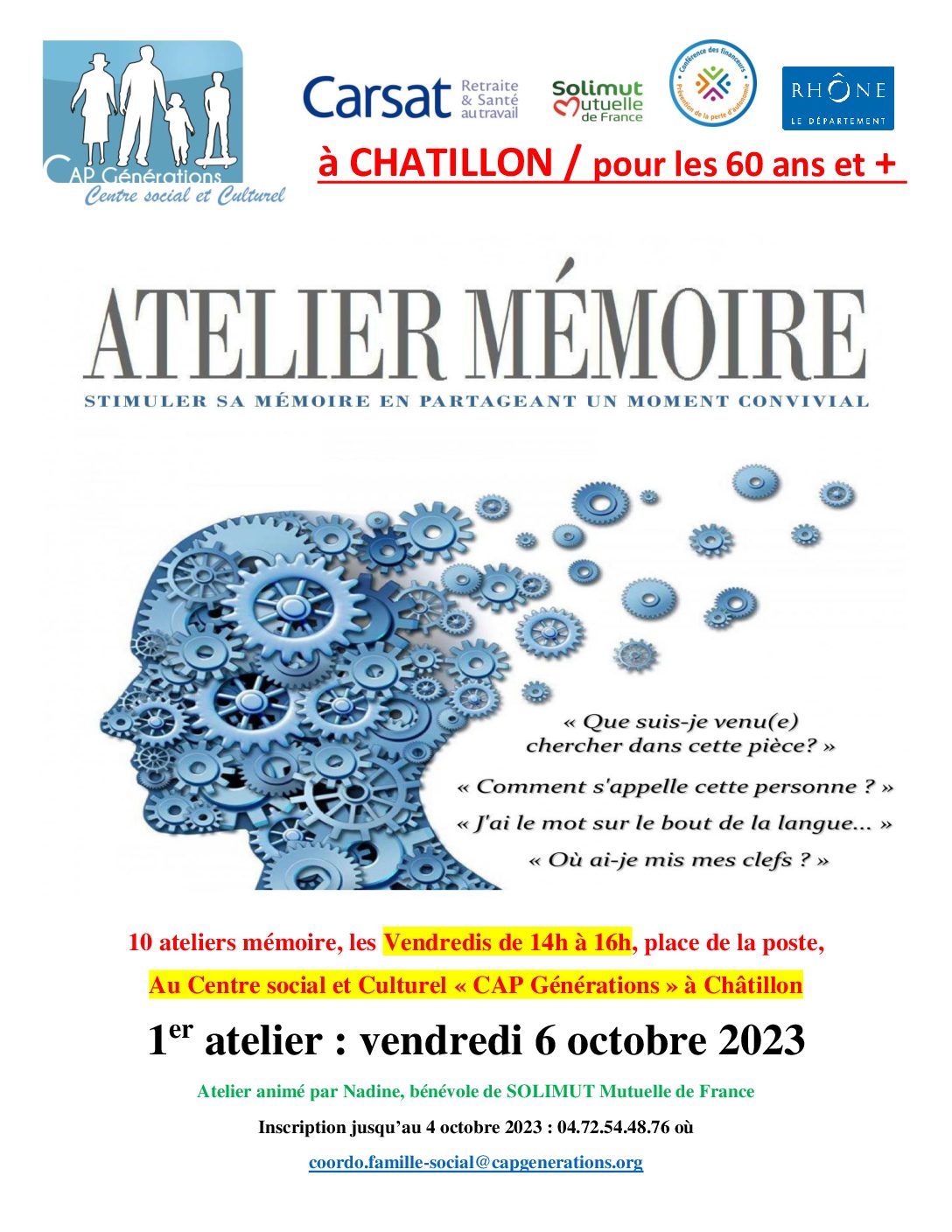 You are currently viewing Ateliers mémoire seniors