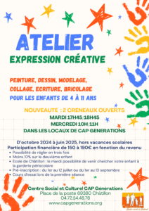 Lire la suite à propos de l’article Atelier Expression Créative