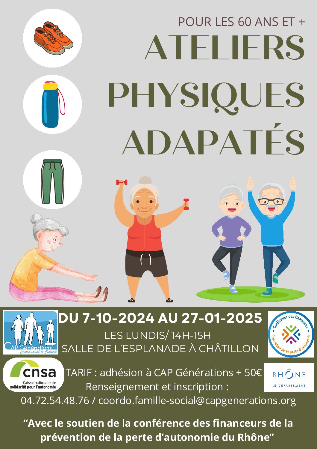 You are currently viewing Gym adapté pour les séniors !