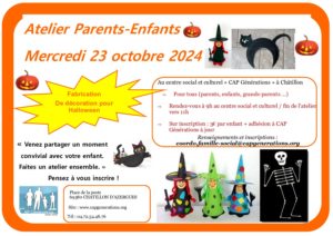 Lire la suite à propos de l’article Pour HALLOWEEN, création Parents-enfants