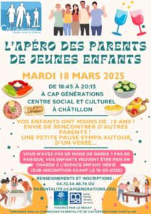 Lire la suite à propos de l’article Apéro des parents de jeunes enfants !