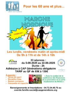 Lire la suite à propos de l’article Marche Nordique Seniors !