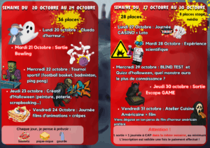 Lire la suite à propos de l’article programme d’activités d’automne secteur jeunes 11-17 ans