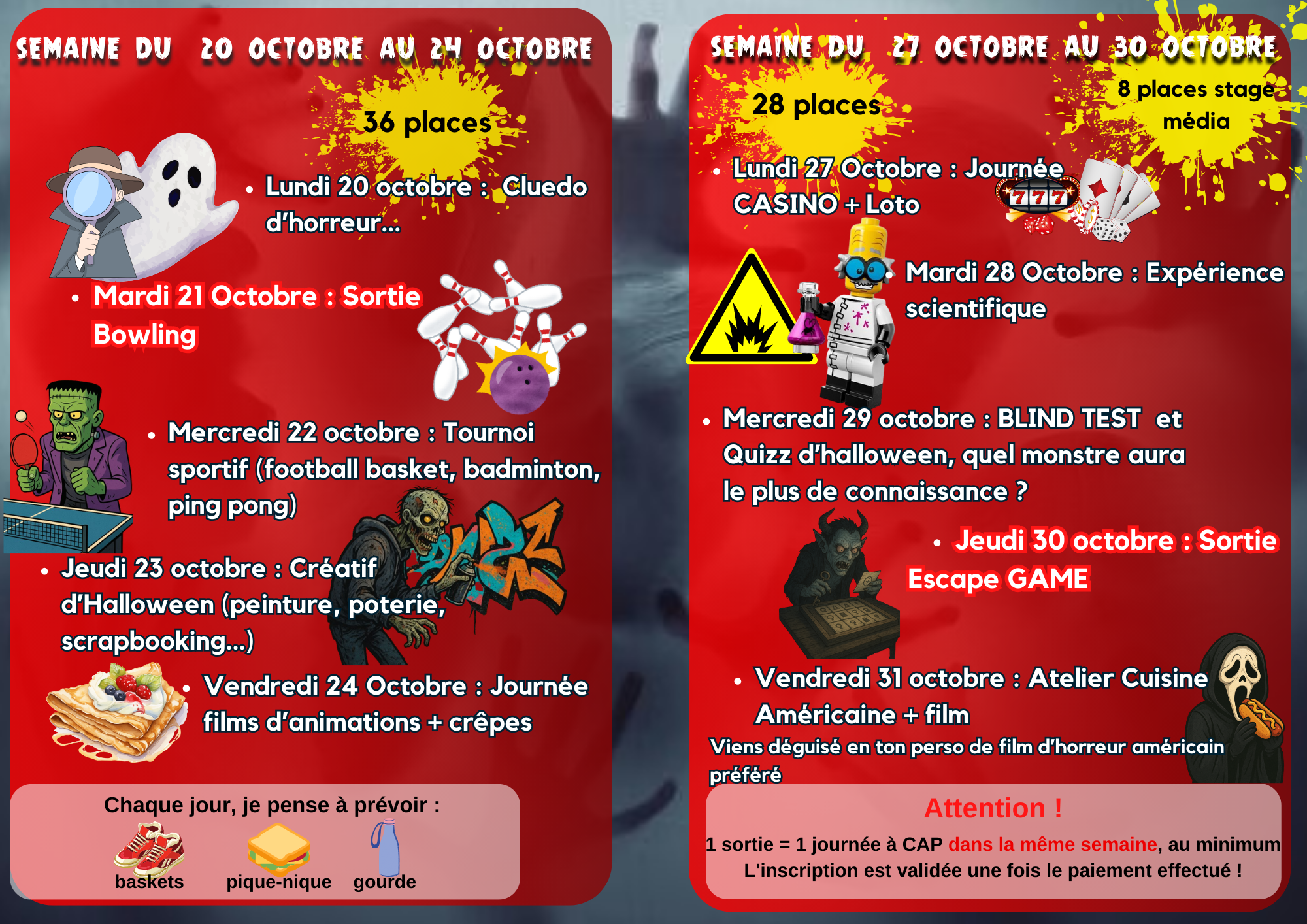 You are currently viewing programme d’activités d’automne secteur jeunes 11-17 ans