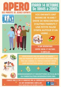 Lire la suite à propos de l’article L’apéro des parents de jeunes enfants