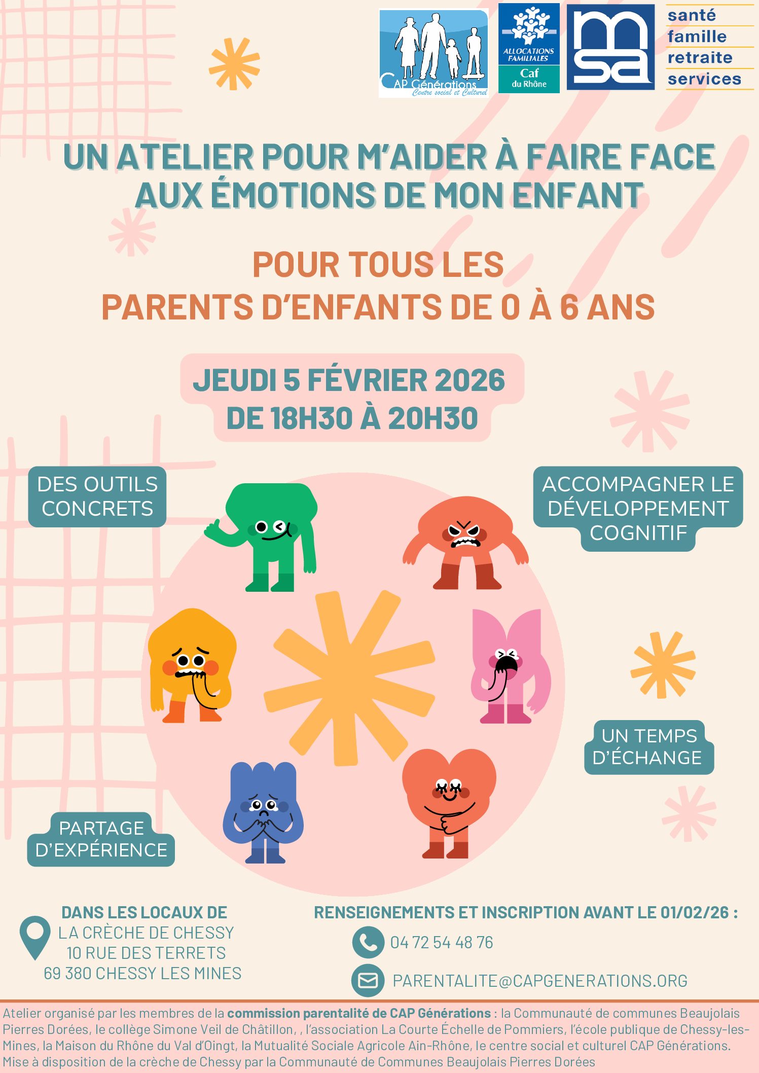 Lire la suite à propos de l’article Soirée pour les parents !