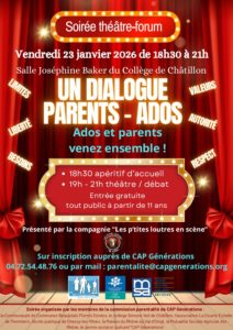 Lire la suite à propos de l’article THEATRE FORUM pour les PARENTS et les ADOS !