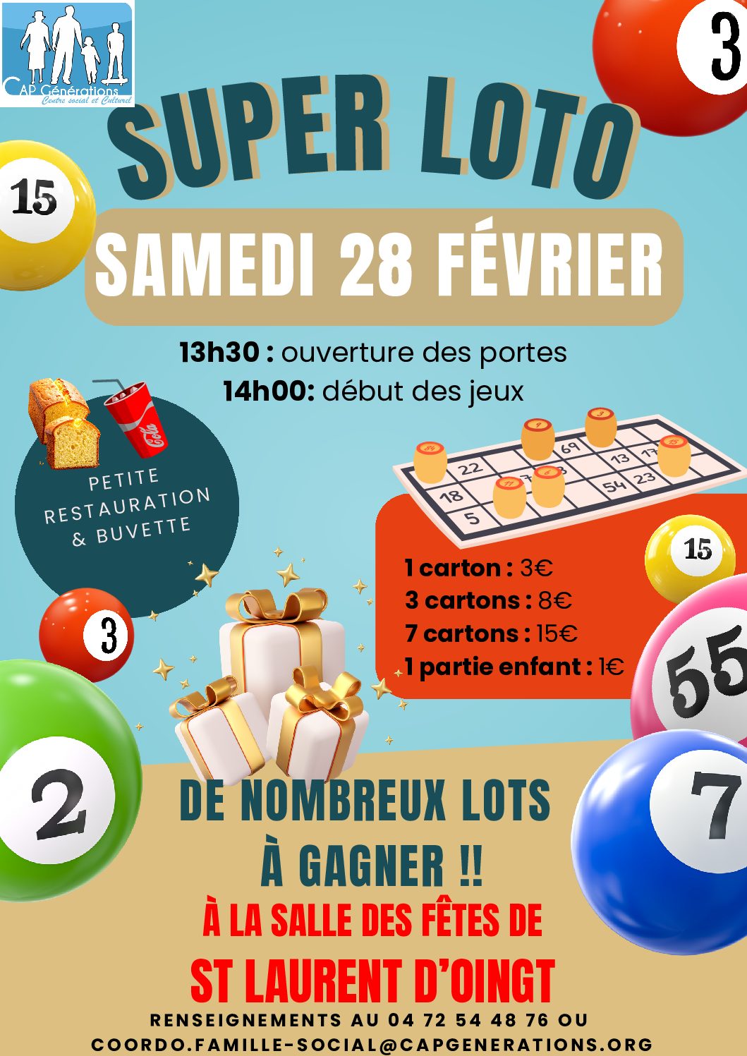 Lire la suite à propos de l’article LOTO de CAP Générations !