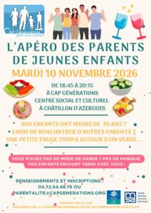 Lire la suite à propos de l’article Apéro des parents de jeunes enfants !